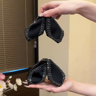 轻松get高马尾麦穗三角抓夹2025新款 高级感饱满后脑勺发夹头饰女