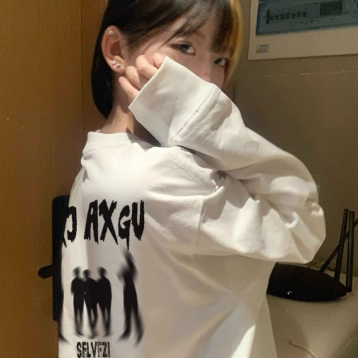 潮牌美式打底衫2025正流行内搭