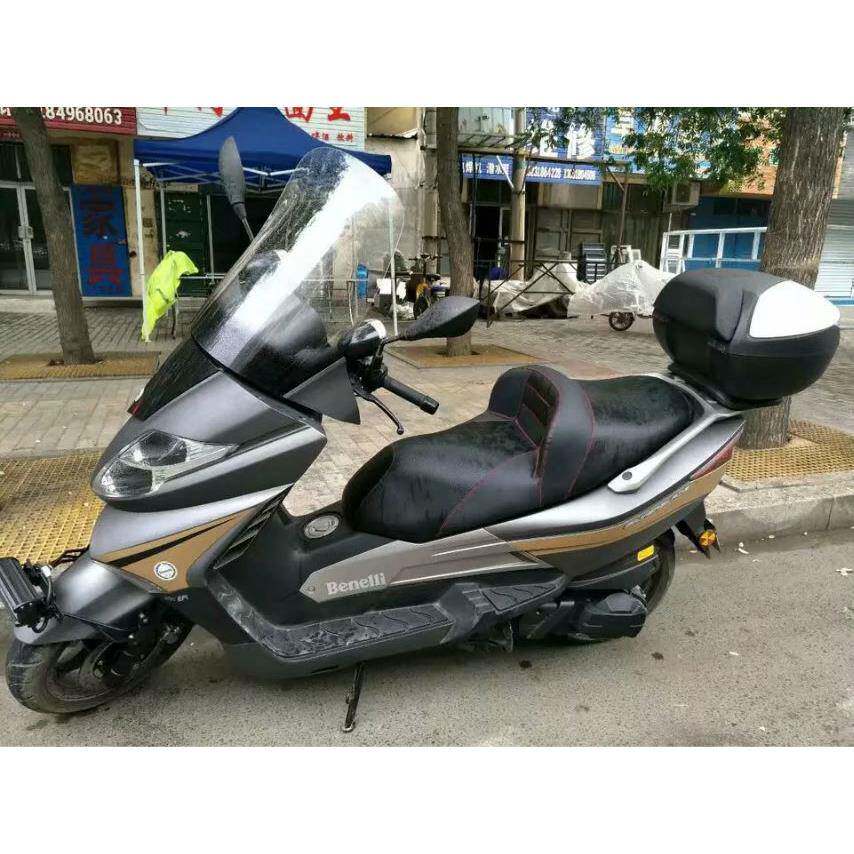 贝纳利钱江250银刃加高摩托车精品前风挡改装55 50可定制高度