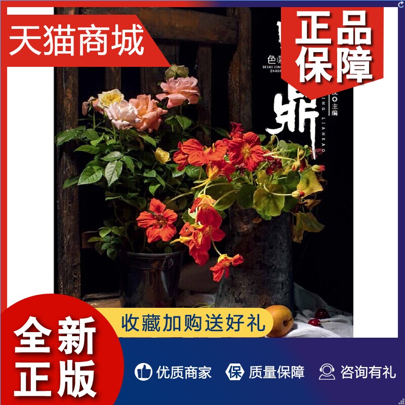 正版 凤凰色彩静物照片 敲门砖李家友色彩塑造基础单体组合水粉静物