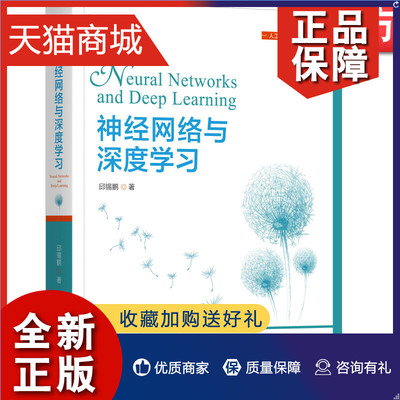 正版 官网正版 神经网络与深度学习 邱锡鹏 人工智能 机器学习 线性模型 CNN RNN 概率图 卷积 递归 计算机视觉 自然语言处理