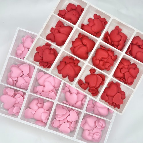 巧克力爱心小熊纽扣彩球摆件