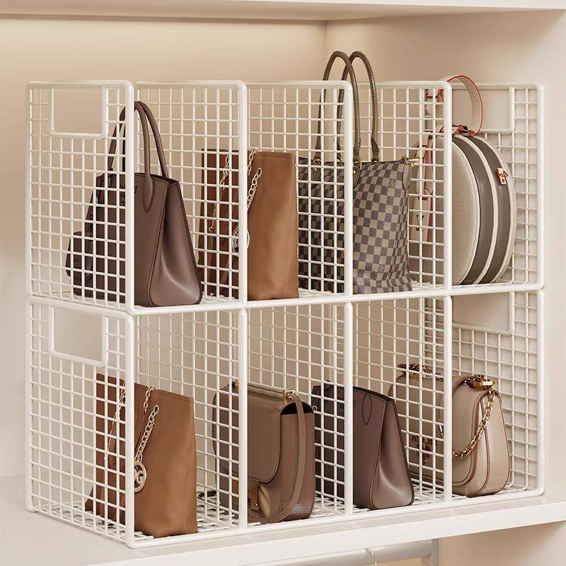 防挤压衣柜内包包收纳置物多层展示架内衣裤子整理架柜子分层架子