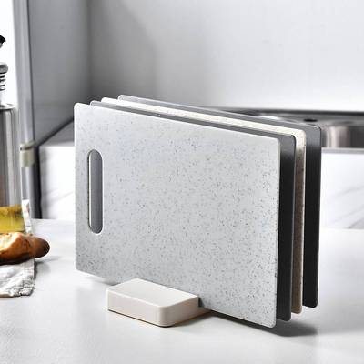 分类PP塑料砧板四片装厨房切菜板 cutting board水果分切板