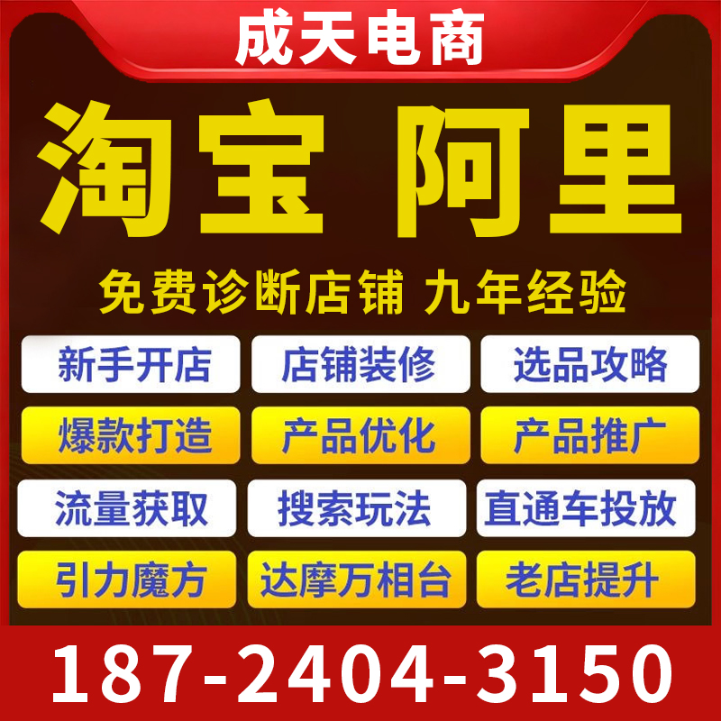 淘宝1688诚信通代运营运营商托管