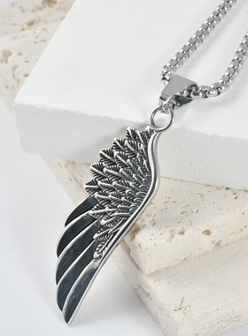 潮男吊坠项链街头嘻哈风