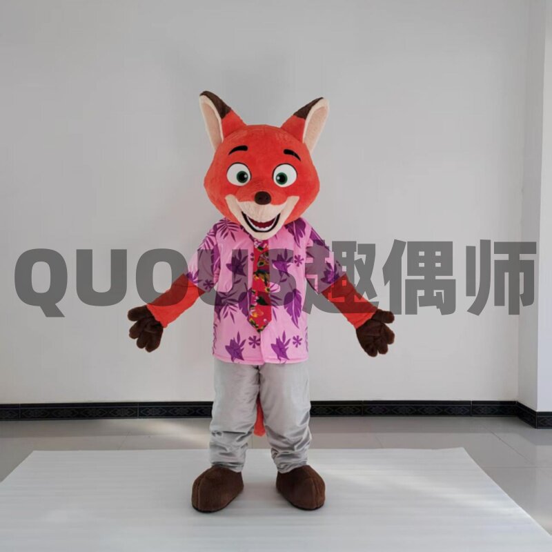 疯狂动物城尼克狐狸卡通人偶服
