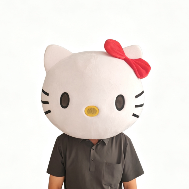 凯蒂猫KT猫卡通人偶头套求婚生日