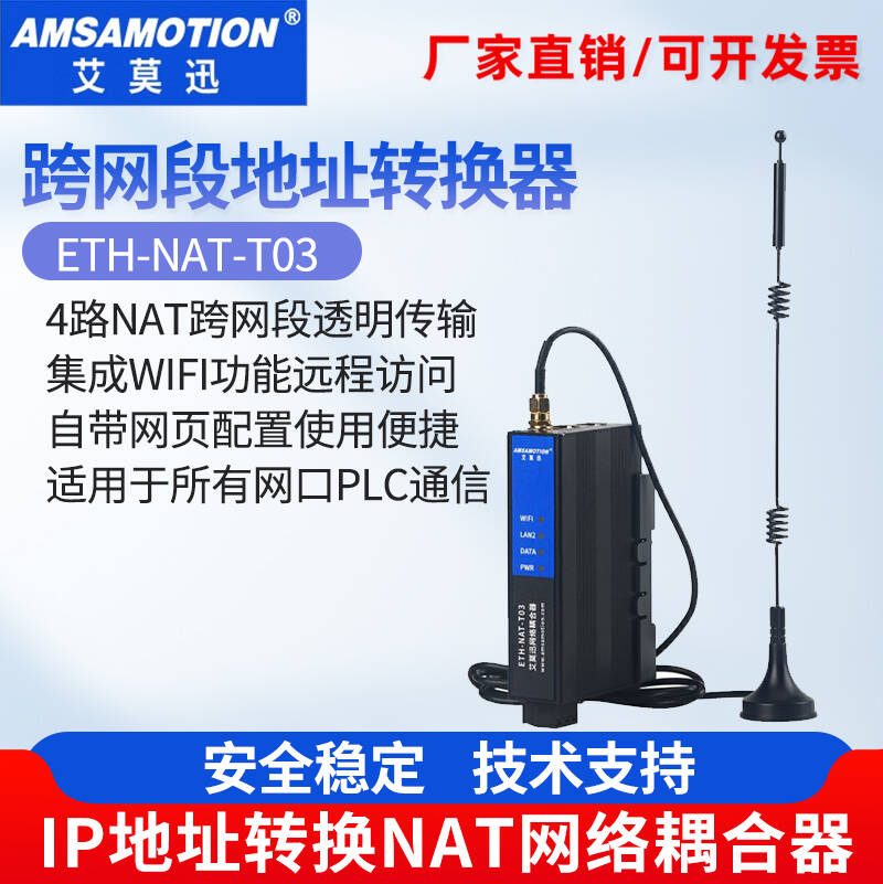 艾莫迅NAT网络耦合器ETH-NAT-T03