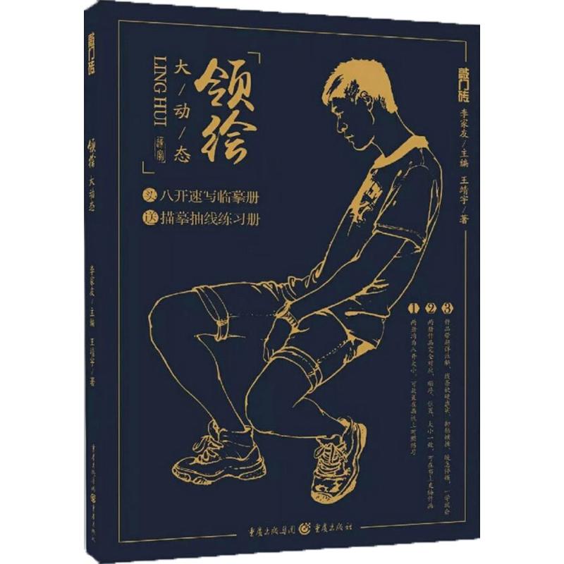 【正版书包邮】领绘（大动态）王靖宇重庆出版社