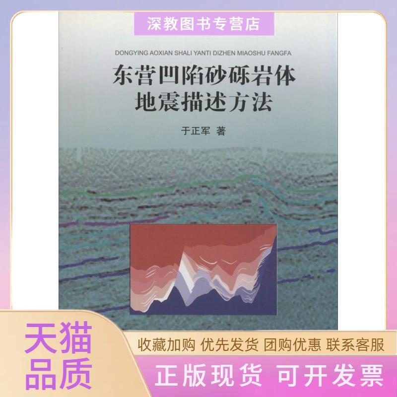【正版书包邮】东营凹陷砂砾岩体地震描述方法于正军中国地质大学出版社