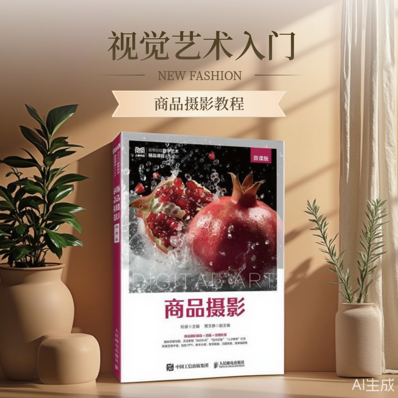 【正版好书】商品摄影 微课版 杭俊 商品摄影知识实战案例书籍 高等院校商品摄影知识课程教材书籍 人民邮电出版社 9787115659668