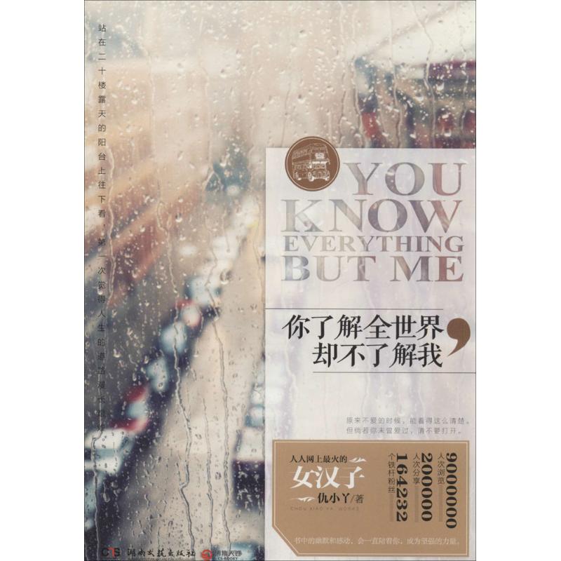 【正版书包邮】你了解全世界却不了解我仇小丫湖南文艺出版社