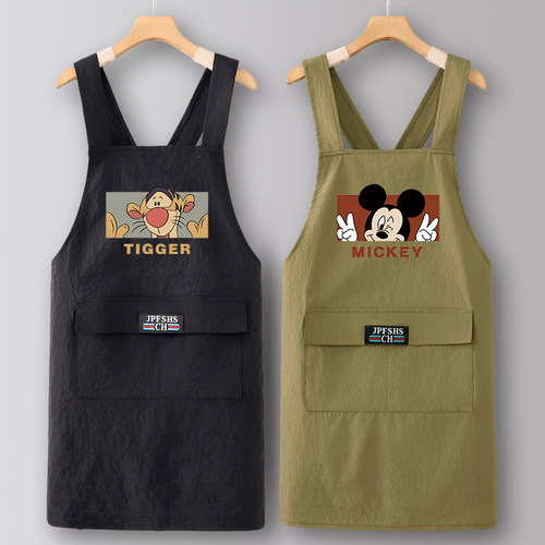 定制围裙厨房家用2025新款防油防水高级感年轻款成人做饭工作服女