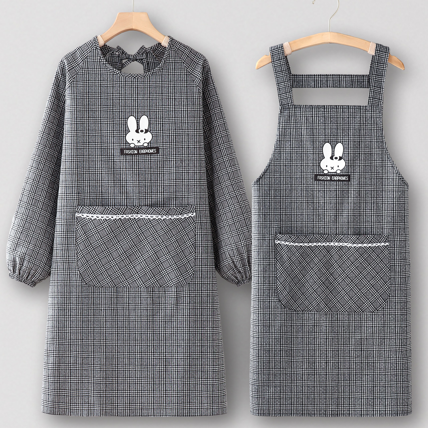 工厂车间围裙厨房家用工作服