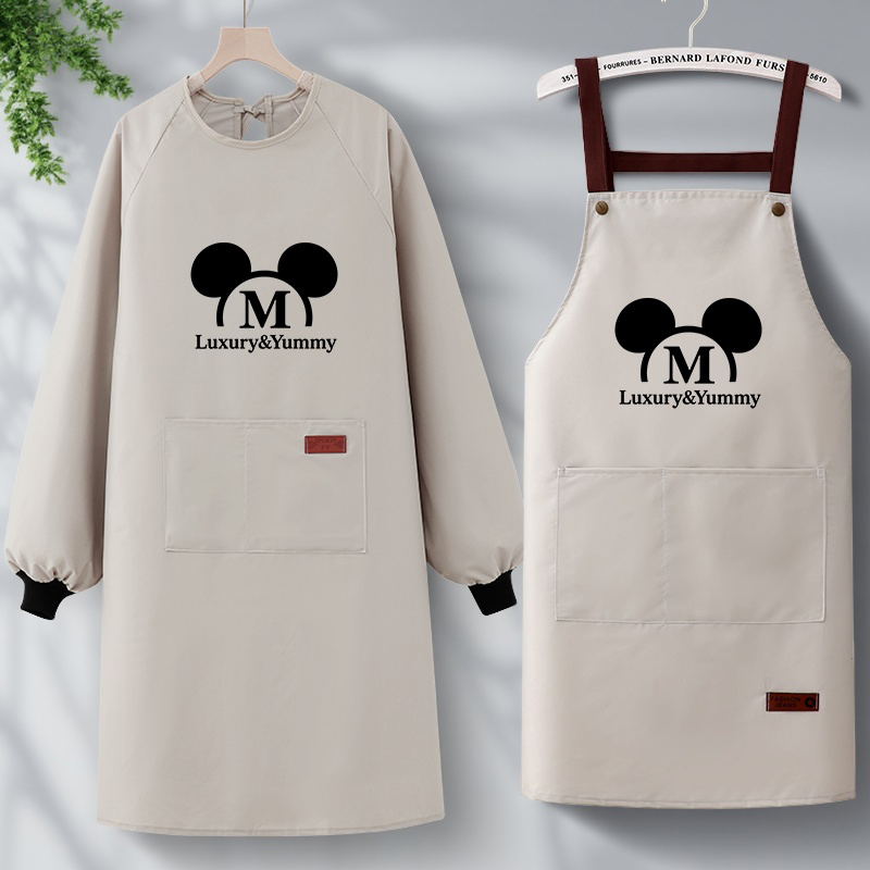 炒菜围裙厨房家用工作服