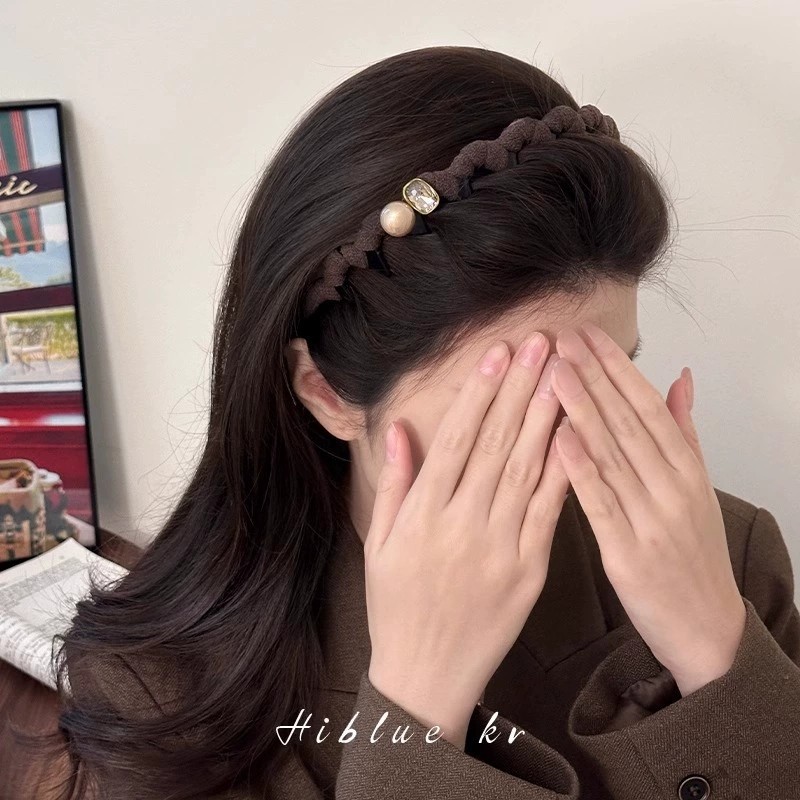 甜美輕奢蓬松氣質帶齒發箍2025