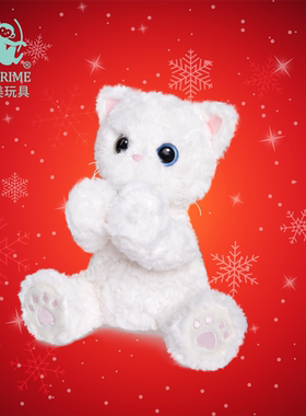 普莱美JMPRIME毛绒玩具咪咪MIMI异瞳小猫玩偶公仔安抚玩偶睡觉抱