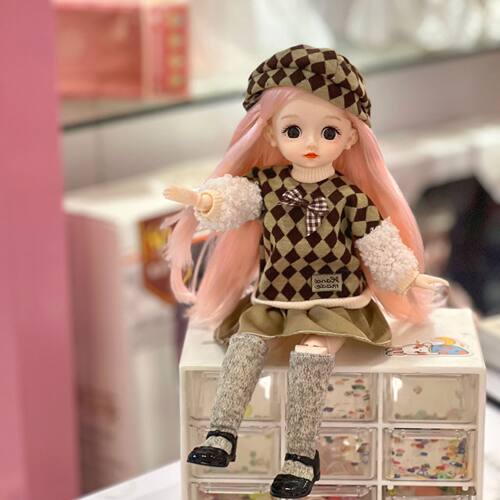 换装30cm洋娃娃公仔女孩衣服小公