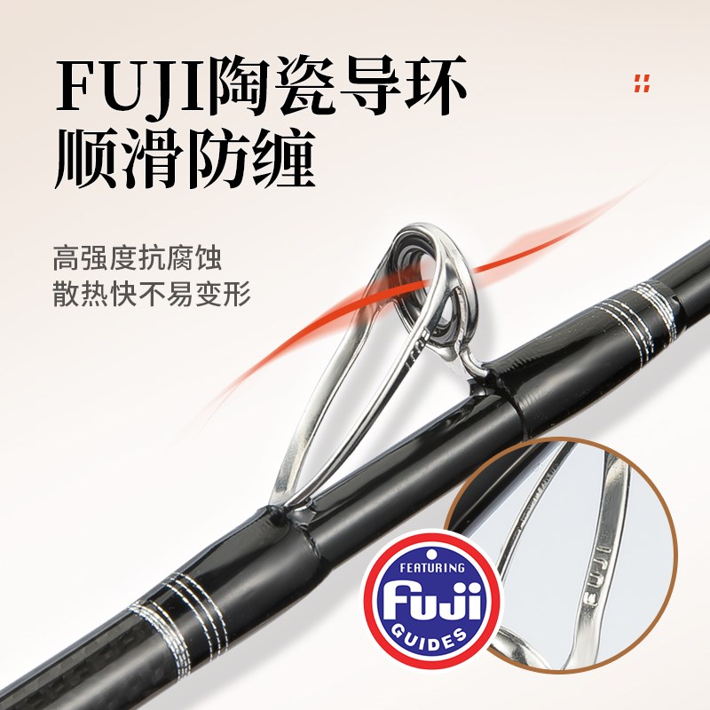 速发单竿竿套装全钛合金桥竿自动排线缓降轮全套