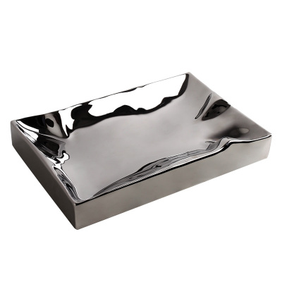 速发轻奢创意高端大气水果盘家用客厅茶几干果零食精致陶瓷