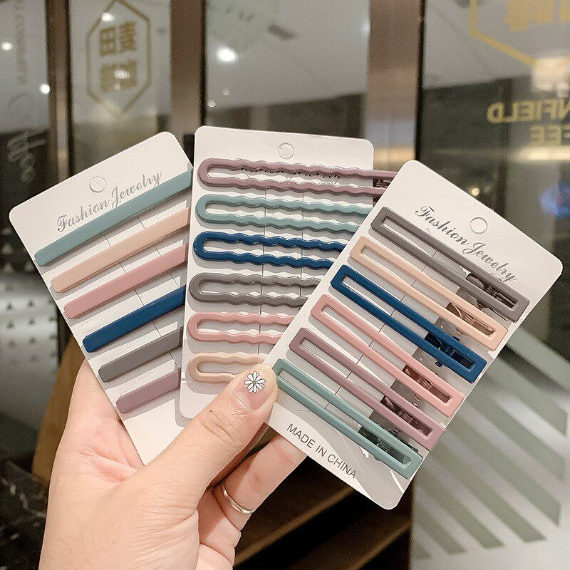 速发护士帽固定夹子可爱后脑勺创意简约碎发刘海韩版可爱简约发夹