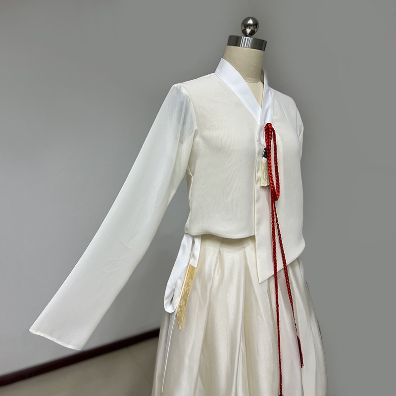 现货速发朝鲜族舞蹈服装练功服上衣裙套装表演演出服民族民间舞