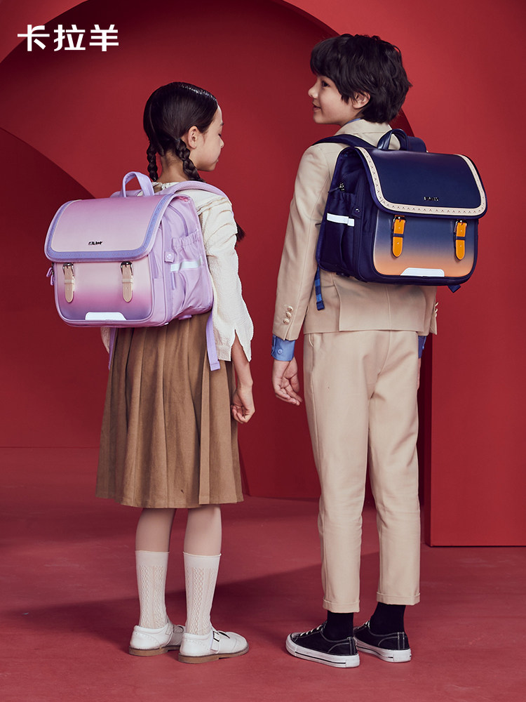 卡拉羊防下坠横版立体书包减负书包女小学生儿童双肩背包护脊轻男,玩具/童车/益智/积木/模型,书包,淘宝优惠券,粉丝福利购,淘宝优惠卷