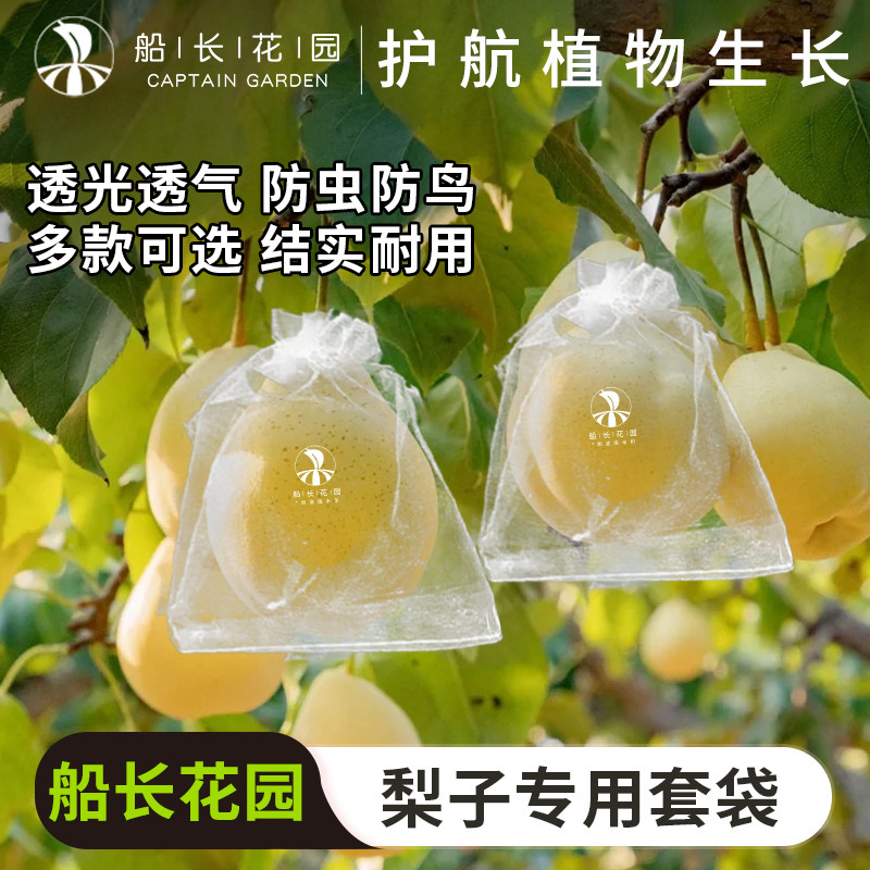 梨子套袋果袋瓜果防虫袋透气草莓桃子嫁接专用套袋通用尼龙网纱袋