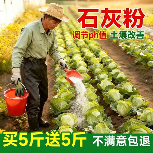 种菜生石灰粉果树涂白土壤杀菌剂