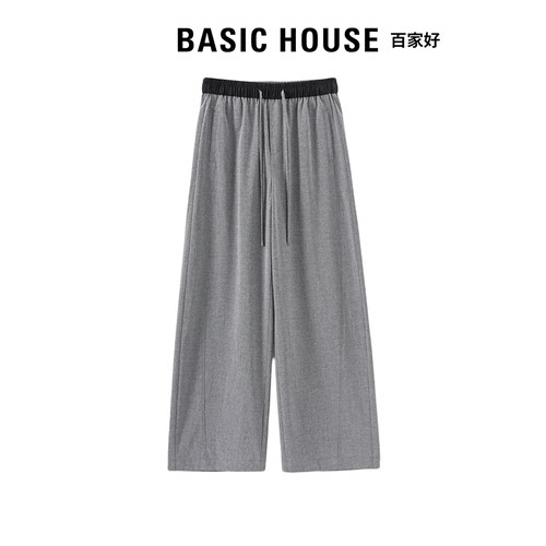 弹力直筒宽松百搭运动卫裤