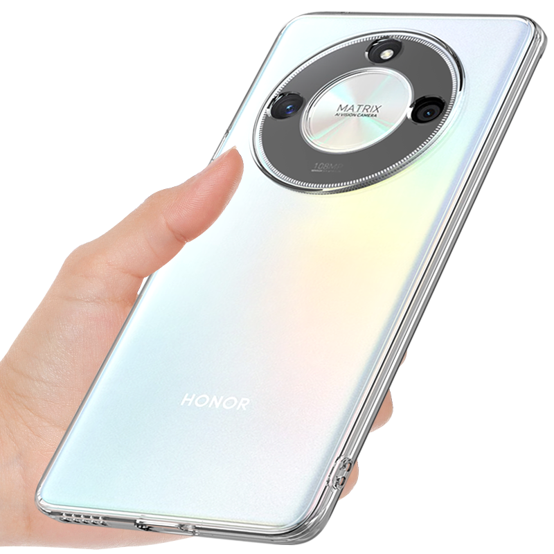 适用于荣耀X50手机壳透明防摔