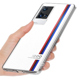 适用于VIVOIQOO8PRO手机壳透明iqoo8手机套iqoo7新款IQOO5 5PRO硅胶保护套防摔全包边软男女个性创意简约外壳