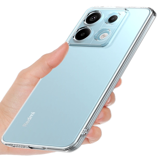 适用于红米note13pro手机壳透明小米Redmi note13保护套NOE13PRO+新款13C软壳13R防摔全包边气囊硅胶男女个性