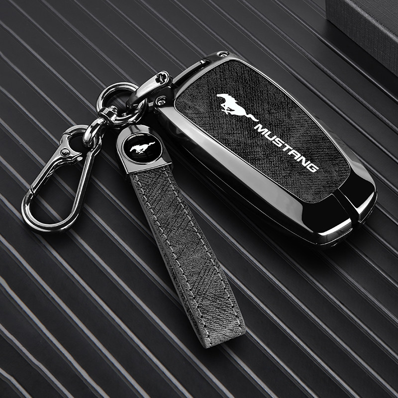 适用福特野马mustang钥匙套金牛座电马谢尔比眼镜蛇探险者老款扣