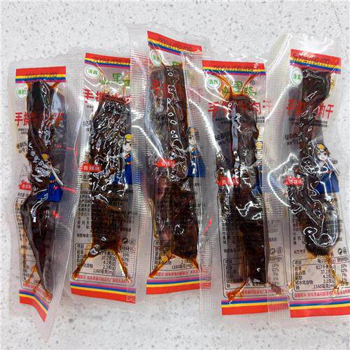 兰州特产山里马五香味牛肉干风干手撕牛肉干清真休闲零食散称250g