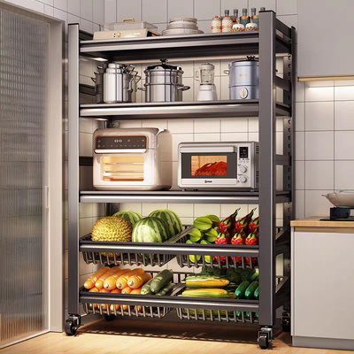 厨房菜篮子置物架多层果蔬