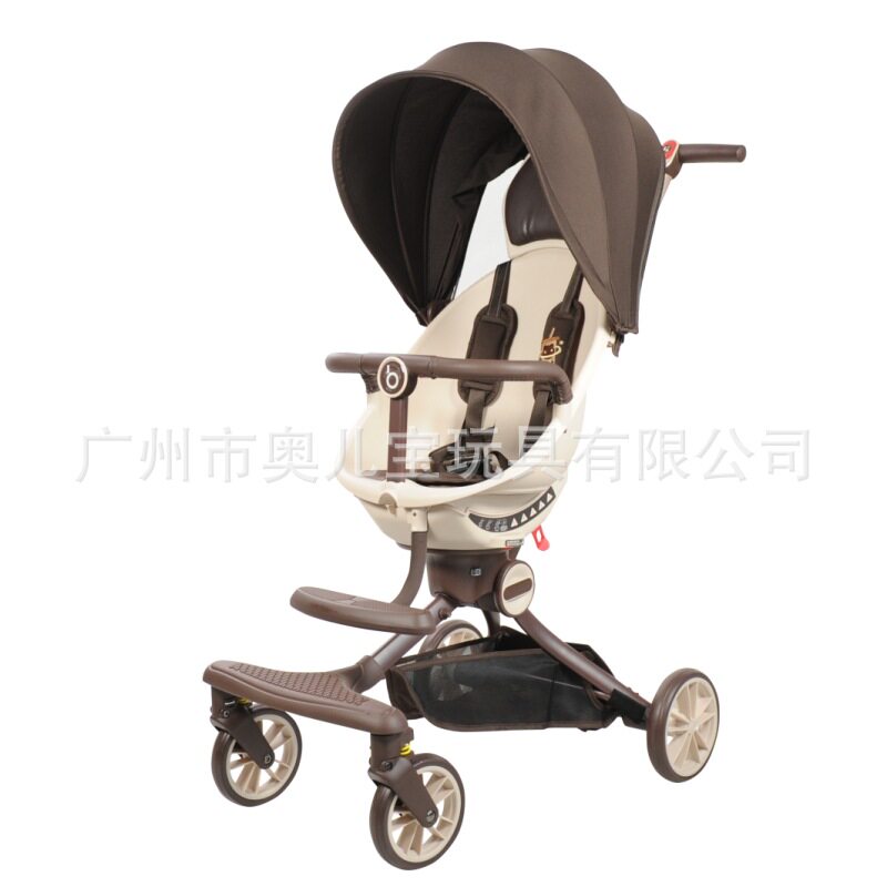 宝宝好V18遛娃神器溜娃车折叠双向减震可坐可躺高观观婴儿手推车