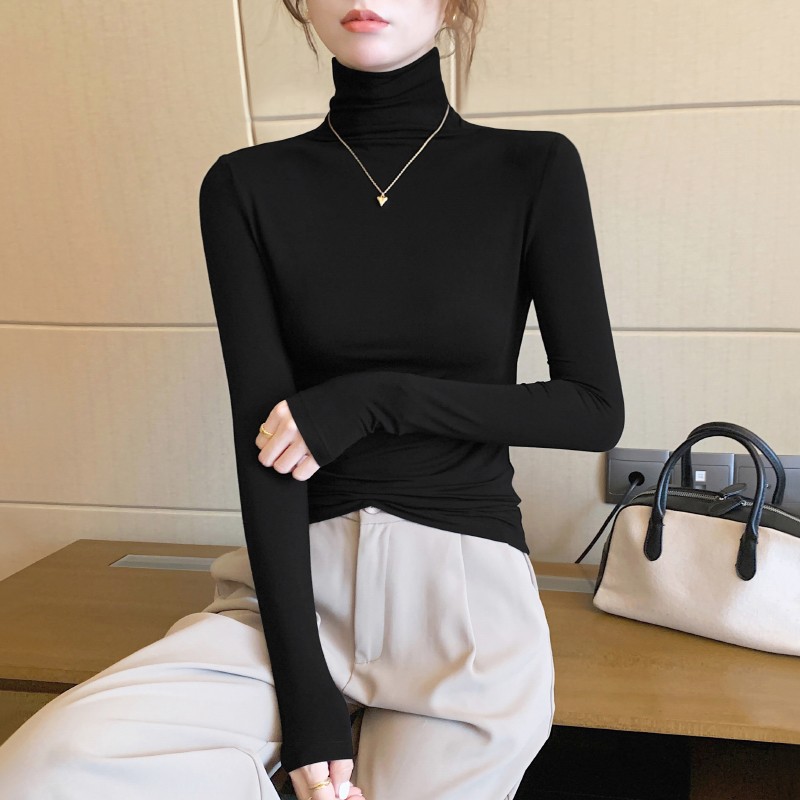 修身显瘦内搭针织毛衣薄款上衣