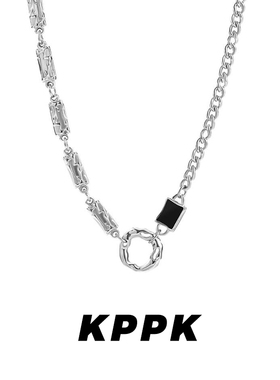 星芒莫比乌斯项链男士潮简约痞帅高级百搭瓜子链送男友