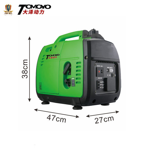 2KW手提式小型汽油发电机TO2000IS-Z  4L 3000转 数码变频发电机