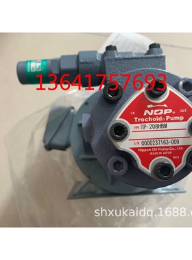 NOP泵TOP-208HBef Nippon Oil Pump co.,ltd油泵Trochoid Pump