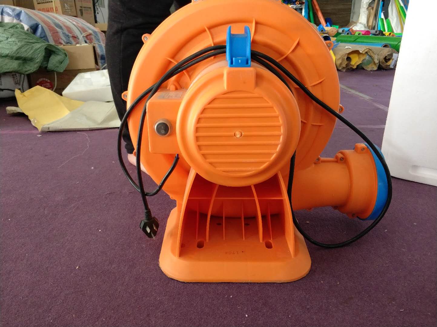 大型充气城堡拱门彩虹门蹦蹦床婚庆新款气模专用鼓风机1500w1100w