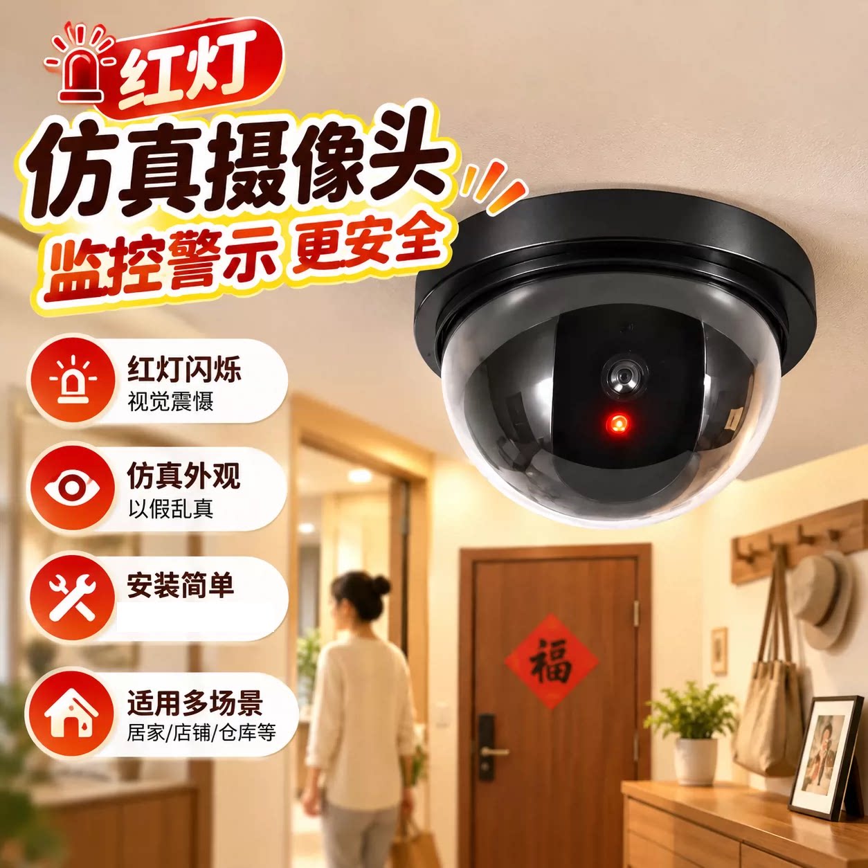 仿真摄像头监控假摄像头