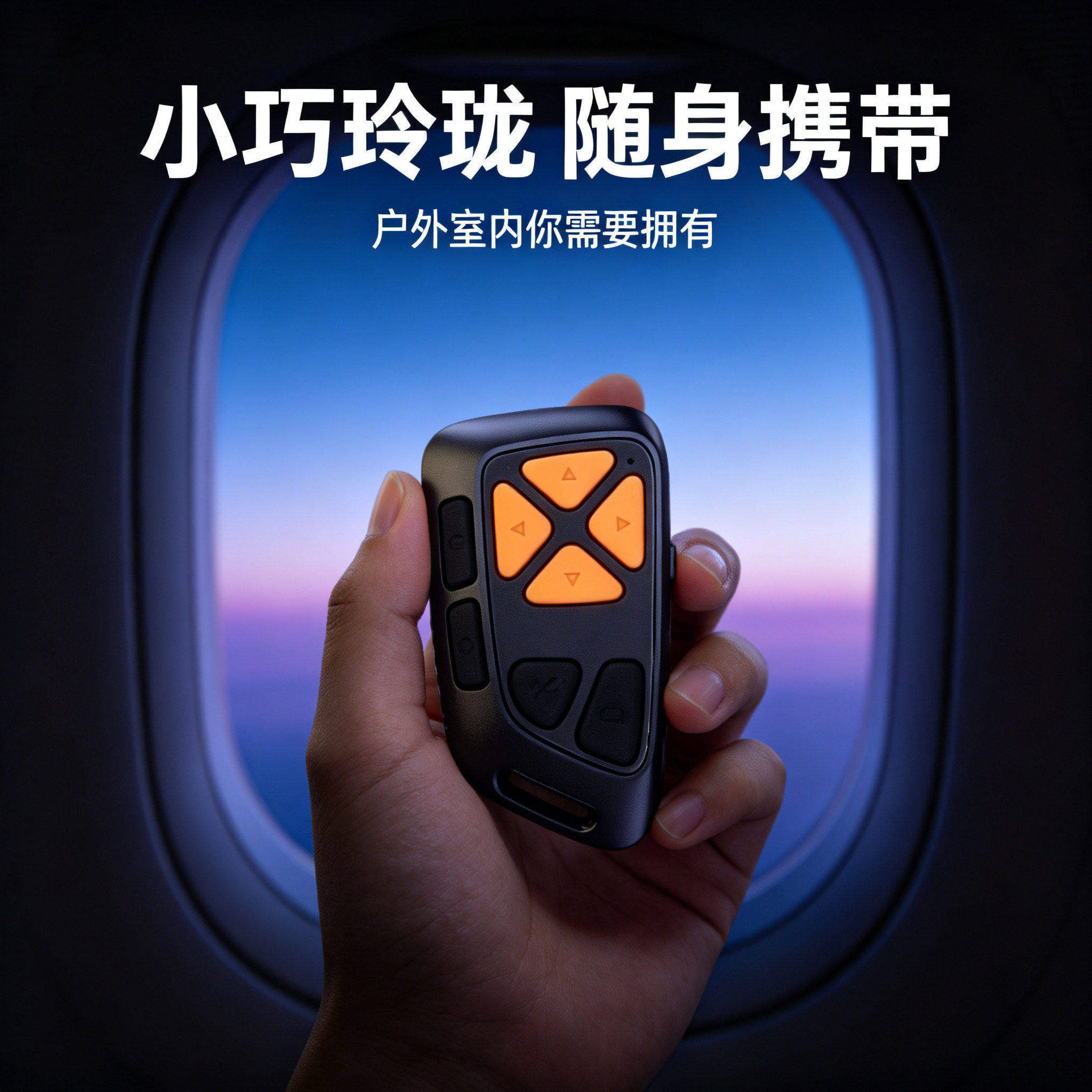 可充电静音按键蓝牙手机遥控器