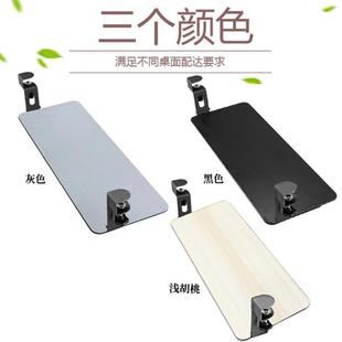 桌面夹桌电脑伸缩滑轨抽屉收纳架子 键盘架免打孔键盘托架免安装