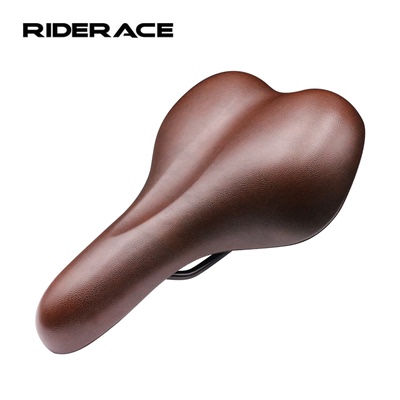riderace自行车复古加宽坐垫