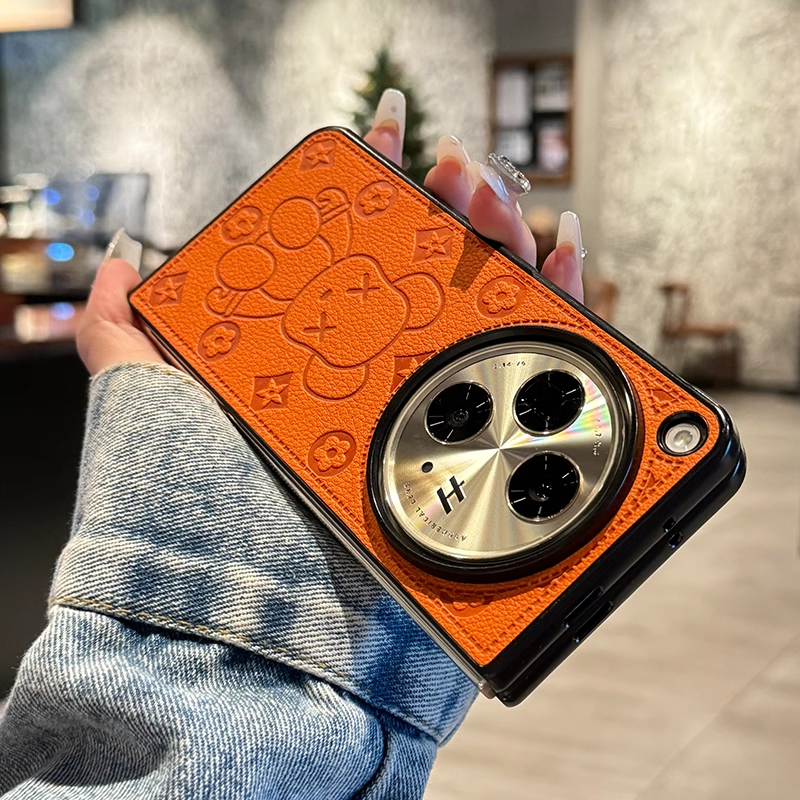 oppofindn3手机壳暴力熊卡通时尚