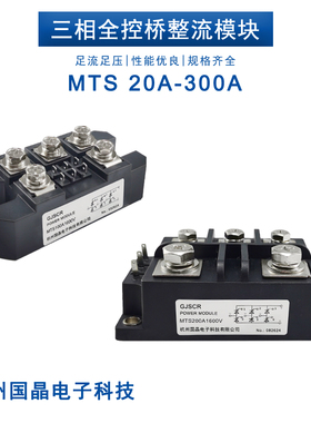三相全控桥整流模块100A MTS100A1600V 20A30A40A60A150A200A300A