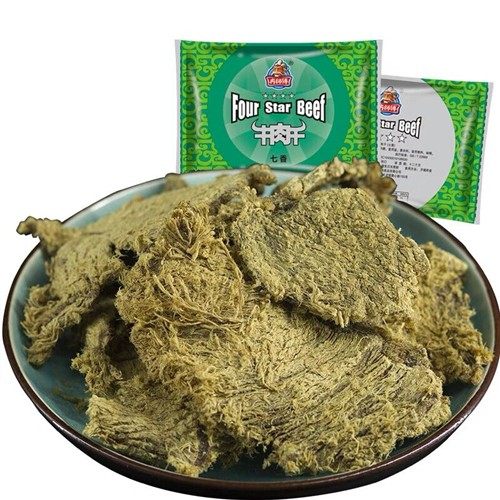万州冉师傅牛肉干250g大包装五香咖喱风干孕妇零食特产无添加防腐